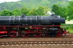 Detailaufnahme des Treibsatzes von 01 1066, aufgenommen in Bacharach am ...