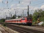 Die 111 052 am ...  Christian Maier 20.05.2009
