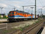 Am 20.05. 09 f�hrt ein Lokzug, bestehend aus Nordbay.eisenbahn: 232 105-9, ...