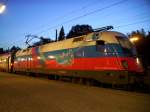 Russland fuhr als Slave mit OEC 566 nach Bregenz. Hier ...