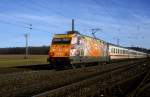 BR 101 Werbelokomotiven 101 010  Beimerstetten  10.03.03