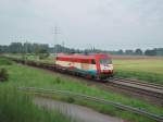 Die 420 14 der EVB f�hrt am fr�hen Morgen des ...