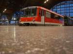 br-771--772-dr-171172-dr-vt-209-ferkeltaxe VT 772 342 (Sandmanzug/Ferkeltaxe) steht wie immer auf dem Museumsgleis im HBF Leipzig 12/2008