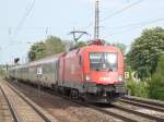 br-1116-vor-personenzugen Beim Warten auf die S-Bahn konnte die 1116 146-0 als EC 112 aus Klagenfurt erlegt werden