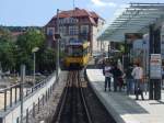 Zahnradbahn Endhaltestelle Marienplatz am 19.05.09   ...