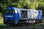 MaK G 2000 BB 904 (RBH) f�hrt am 16. Mai 2009 um 8:00 Uhr durch Duisburg Neudorf