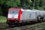 E186 182 (ITL) f�hrt am 18. Mai 2009 um 12:57 ...