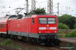 112 189-6 (DB) f�hrt am 21. Mai 2009 um 19:08 ...