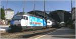 Re 460 020-1 am Schluss eines IR in Olten. (16.05.2009) ...