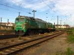 120 002 und 106 006 der ITL beim rangieren in ...