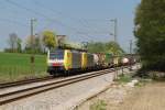 ES 64 F4 - 015 + 030 (Lokomotion) mit G�terzug ...