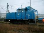 363 006 abgestellt in Wismar   ...