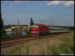 BR 754 754 066-9 bei Namest nad Oslavou mit R 926 nach Jihlava am 20.05.2009