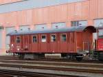 Sonstiges SBB - Dienstwagen Xs 40 85 95 32 114-7 im Areal des Industriewerk der SBB in Biel am 04.04.2009