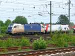 ES 64 U2-022 und E 186 182 abgestellt in Emmerich ...