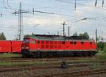233 536-2 f�hrt am 22.05.2009 solo aus Richtung Innenstadt in ...