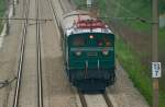 br-1670 1670.25 brachte am 16.05.2009 einen Nostagliesonderzug von Wien S�dbahnhof (Ostseite) nach Korneuburg, welcher danach unter Dampf (siehe Foto 294735) nach Ernstbrunn weiter bef�rdert wurde. 