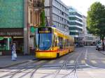 strasenbahn-basel-bvb-blt Ein Tango vom Stadler der BLT auf der Linie 10 beim Aeschenplatz am 22.05.09