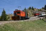 RB Rigi Bahnen Auch die He 2/3 8 nahm an der Parade teil.