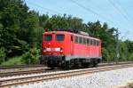 BR 140 Lokportraits 140 815 solo am 20.05.2009 in Haar (bei M�nchen).