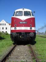 br-228-dr-v-180-dr-118 118 578-4 zum Bahnfest im BW Weimar am 23.05.2009