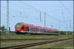 br-429-stadler-flirt-5-teillig RE9 mit 429 029 aus Sassnitz �ber Stralsund nach Rostock am 20.05.09 kurz vor Bentwisch.