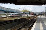 br-411-ice-t Am 09.04.09 durchf�hrt eine Tunnelratte, auch ICE genannt, Berlin Gesundbrunnen.