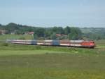 br-110-bugelfalte Am 17.05.09 durfte die B�gelfalte einen Sonderzug Richtung Salzburg ziehen