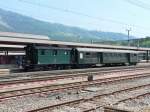 Dampflok Ec 3/3 5 mit Historischem Personenwagen C 5301 am ...