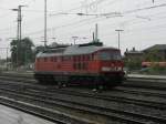 Eine abgestellte 232 am 16.5.2009 in Angerm�nde.  ...