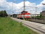 AKN V 2.022 f�hrt am 22.05. 09 solo durch Lehrte an ...