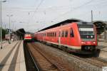 Regioswinger 612 062 am 21. Mai 2009 im Bahnhof Lichtenfels. ...
