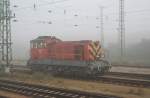 Die aus dem Nebel kam. 
Am �u�erst nebeligen 26. September ...
