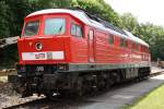 BR 232 Lokportraits Die Ludmilla 301 der MEG am 23.05.09 im Eisenbahnmuseum Schwarzenberg zu Gast.