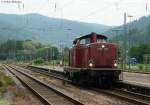 V100 1357 der GES bei Umsetzen in Hausach 24.5.09 ... V100 1357 der GES bei Umsetzen in Hausach 24.5.09 ...