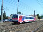 br-5047 5047 063-2 wurde nun auch mit der '�BB'Wortmarke versehen, und durchf�hrt den Bhf.Marchtrenk; 090525