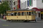 Museumswagen Nr. 134 der Bremer Stra�enbahn am 27.5.2007 um 10:57 ...