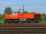 RBH Logistics GmbH 825 der RBH in Oberhausen-West am 25.5.2009