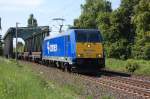BR 146 Lokportaits 146 521-0 der Connex w�nscht Guten Tag am 25.05.2009 bei Peine