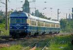 Dieseltriebwagen 5145.14 + 5145.01 Blauer Blitz als Sdzg. E 16193 ...