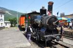 RB Rigi Bahnen Dampfloktreffen Goldau 24.Mai 2009. Eine �lkanne wird f�r eine Dampflok immer gebraucht, hier f�r die Nr.17 der Rigi Bahnen.