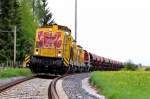 V150.03+04+01 in echter Dreifach-Traktion, V150.05 im Mitlauf mit 2000 Tonnen ... V150.03+04+01 in echter Dreifach-Traktion, V150.05 im Mitlauf mit 2000 Tonnen ...