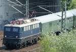 br-110-e-10 Die E10 121 durchf�hrt D�sseldorfer Flughafen am 24.05.2009