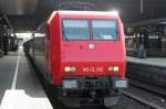 BR 145 Die 145-CL 012 der HGK mit einem Sonderzug in D�sseldorf HBF am 24.05.2009