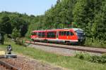 br-642-desiro-db 642 731-4 der Erzgebirgsbahn f�hrt auf seinem Weg nach Johangeorgenstadt am Eisenbahnmuseum Schwarzenberg vorbei.24.05.09.