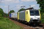 E189-203 (ITL) f�hrt am 23. Mai 2009 um 14:41 Uhr ...