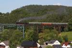 50 3616-5 passiert mit dem VSE Museumszug am 23.05.09 das ...