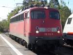 115 332 am 09.Mai 2009 beim Umsetzen in Binz.  ...