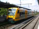 BR 650 Regioshuttle als OE36 nach Frankfurt/Oder im Bahnhof Berlin ...