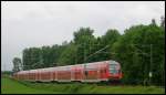 RE 10431 nach Dortmund mit Schublok 111 114 am Km ...